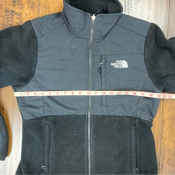 THE NORTH FACE Women’s Black Jacket Coat Zip Up Fleece Lined Size Small - Picture 7 of 11